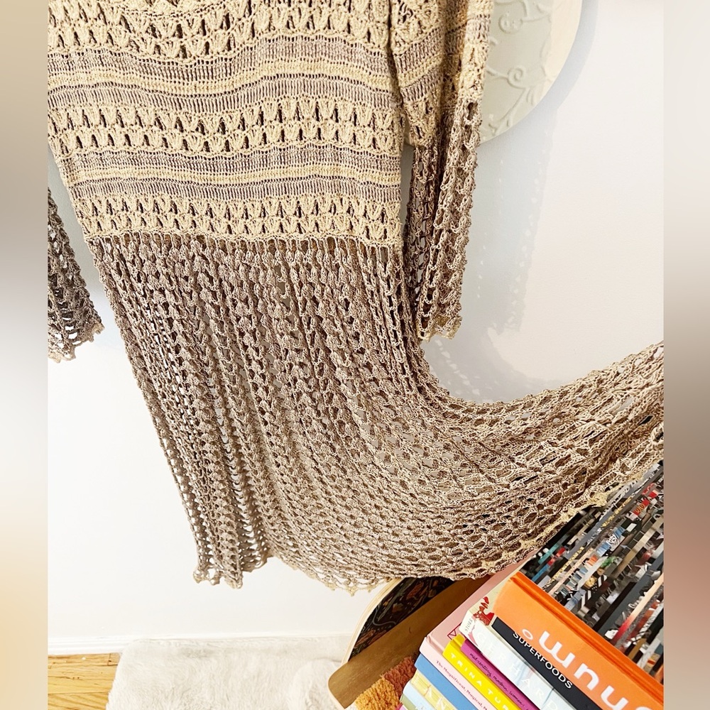 Large Leifnotes Crochet Dress - Picture 2 of 5